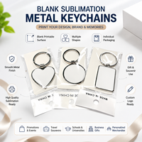 Blanko Metall-Schlüsselanhänger Fabrik Kundenspezifische Lasergravur Logo Sublimationsdruck Schlüsselring Werbeartikel Firmen-Souvenir Geschenk