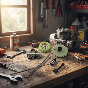 ปั๊มน้ำมันเชื้อเพลิงและชุดอะไหล่ที่ใช้ร่วมกับเลื่อยยนต์ Stihl MS380/D0100HED16W รวมถึงสายยางและตัวกรอง - Product Image 3