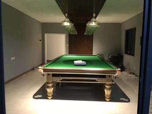 Basket-ball style anglais en bois massif, 1 pièce, Table - Product Image 6