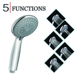 <span class=keywords><strong>Pommeau</strong></span> <span class=keywords><strong>de</strong></span> <span class=keywords><strong>douche</strong></span> à main pour salle <span class=keywords><strong>de</strong></span> bain OEM ODM à 5 réglages avec hydromasseur à bulles <span class=keywords><strong>sans</strong></span> perçage - Product Image 2