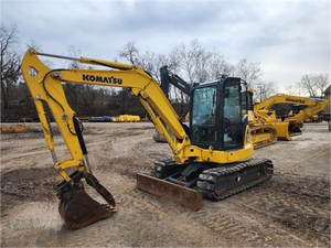 Mini-excavatrice d'occasion Komatsu Pc55, pas cher, d'origine japonaise, 5 tonnes, Komatsu Pc55 Pc55Mr, mini-excavatrice d'occasion - Product Image 4