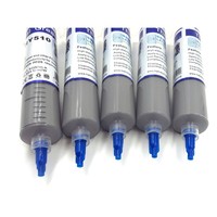Pâte thermique en silicone HY510 30g, pâte thermique argentée pour processeur CPU, pâte thermique conductrice