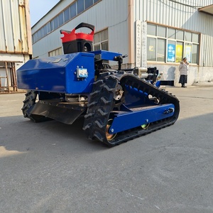 High Quality DIY Industrial 4-Stroke 24V Cordless Petrol Crawler Self-Propelled <b>Smart</b> Lawn Mower <b>Remote</b> <b>Control</b> New Design CE - Product Image 5