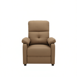 Sillón de Masaje Corporal Completo, Enchufable, 110-240v, Uso Doméstico, Tela Marrón - Product Image 1