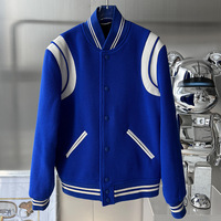 Veste de baseball vintage classique 2025, veste en laine, veste unisexe, marque de mode, veste décontractée pour couple
