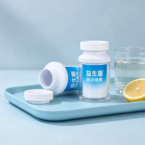 Envase Transparente de Plástico para Pastillas con Tapa de Rosca, Contenedor de Medicamentos, Empaque para el Cuidado de la Salud - Product Image 2
