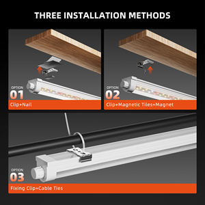 2026 Spider Farmer 3FT 8 件装 25W/条 IP65 防水可连接可调光全光谱 LED 植物生长灯条，适用于室内植物 - Product Image 4