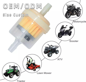 Filtro de combustible para motocicleta Filtros de combustible en línea de gas universales de plástico en línea con tamaños personalizables de fábrica de imán - Product Image 2