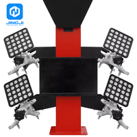 Dispositif d'alignement de quatre roues de voiture à bas prix de longue durée Machine d'alignement de roue 3D ensemble complet