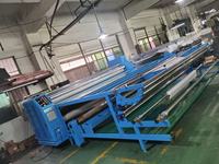 Nouvelle machine d'impression par transfert à sublimation à plat automatique grand format 3,2 m de largeur, chauffage à l'huile, pour tissus et textiles