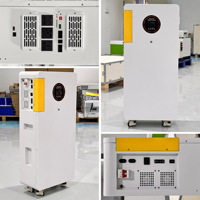 Système de stockage d'énergie solaire domestique tout-en-un 16 kWh LiFePO4 avec protection IP65, communication CAN, design mobile