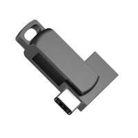 Clé USB 3.0 Type-C OTG 2-en-1 en métal de haute qualité 16 Go-256 Go