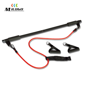 Portatile per Total Body Kit di allenamento Yoga <span class=keywords><strong>Pilates</strong></span> Bar e fascia di resistenza con passante per piede in EVA per uso casalingo in palestra - Product Image 2