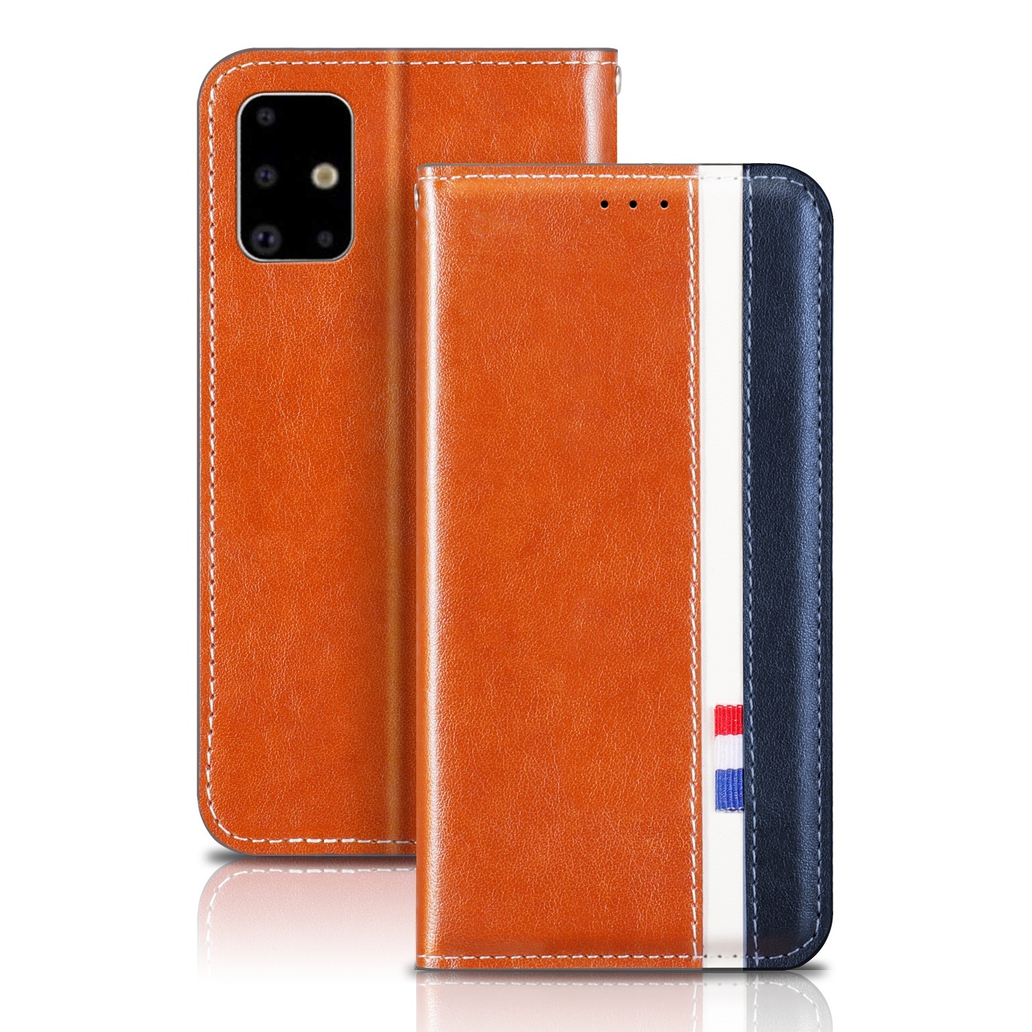 High Quality PU Leather Flip Phone Case for Samsung galaxy A71 with stands Wallet Book Cell phone Case