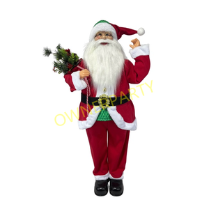 Alta qualità decorazione di natale all'ingrosso buon natale modelli musicali Animatronic natale con campana - Product Image 2