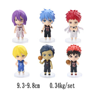 Figuras de Acción de Baloncesto Personalizadas OEM de PVC, Set de Figuras de <span class=keywords><strong>Anime</strong></span> de Kagami Taiga y Tetsuya <span class=keywords><strong>Kuroko</strong></span> - Product Image 6