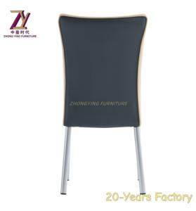 Meubles de restaurant en cuir de luxe Offres Spéciales modernes chaises de salle à manger empilables en fer métallique pour la maison hôtel restaurants vente en gros - Product Image 5