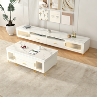 Table basse relevable multifonctionnelle moderne et mobile, couleur crème, pliable 2-en-1, table à manger combinée pour salon, OEM ODM