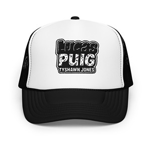 Cappello Trucker in Schiuma con Logo Stampato - Berretto Casual Streetwear a 5 Pannelli - Product Image 1