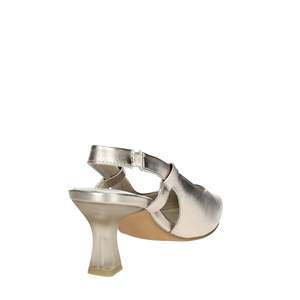 Sandali con Tacco e Cinturino Posteriore da Donna Marco Tozzi, Oro, Taglia 42, Punta Affusolata - Product Image 3