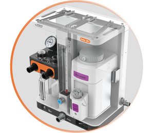 Máquina de Anestesia Veterinaria Mindray Veta 3X con Turbina Integrada, Pantalla Táctil de 10.4 Pulgadas, Vaporizador de Isoflurano para Cirugía Clínica - Product Image 3