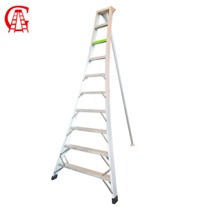 Échelle moderne à 10 marches <span class=keywords><strong>en</strong></span> aluminium pour fruits, 286 cm de <span class=keywords><strong>hauteur</strong></span>, populaire pour les agriculteurs, pour la cueillette des arbres de réparation des fruits, design chilien populaire - Product Image 2