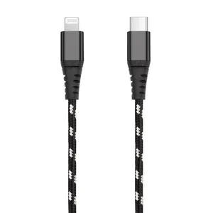 สาย USB ที่ผ่านการรับรอง MFI C94ขั้วต่อ USB Type-C,สายชาร์จเร็ว USB สำหรับ Apple iPhone 12