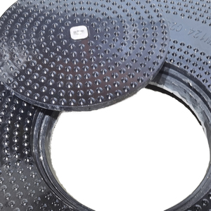 Ồn ào chống tĩnh nước chặt chẽ manhol bìa cho trạm xăng SMC Vật liệu thoát nước bìa với khóa - Product Image 4