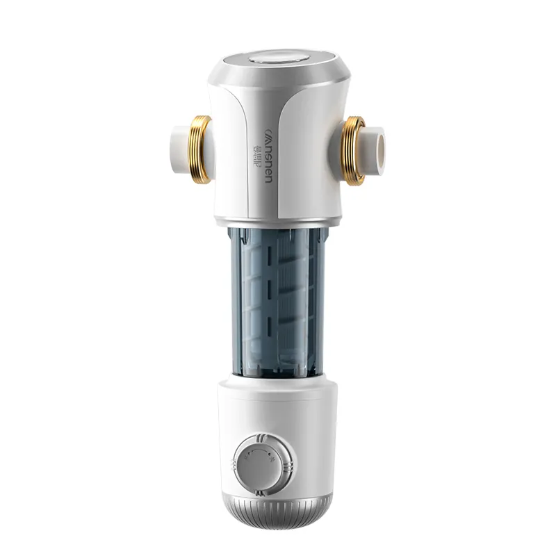 High Quality Automatic Backwash Stainless Steel Mesh Water Filter 40-50 Micron Household Tap Water Pre-Filter Outdoor Car RV US