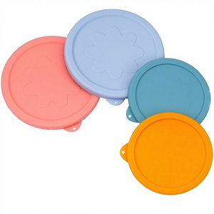 Tapas de Repuesto de Plástico PP para Recipientes Naike 2 4 Cup, Herméticas, Capacidad de 0-0.5L, Aptas para Microondas, Lavavajillas y Congelador, Calentables, con Tapa Abatible para 4 Alimentos - Product Image 3
