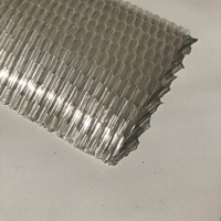 Panneau en Polycarbonate PC à structure en nid d'abeille, décoration pour séparateur de bureau ou mur