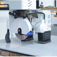 Scie à pont CNC infrarouge 4+1 axes haute précision pour dalles de marbre, granit et quartz
