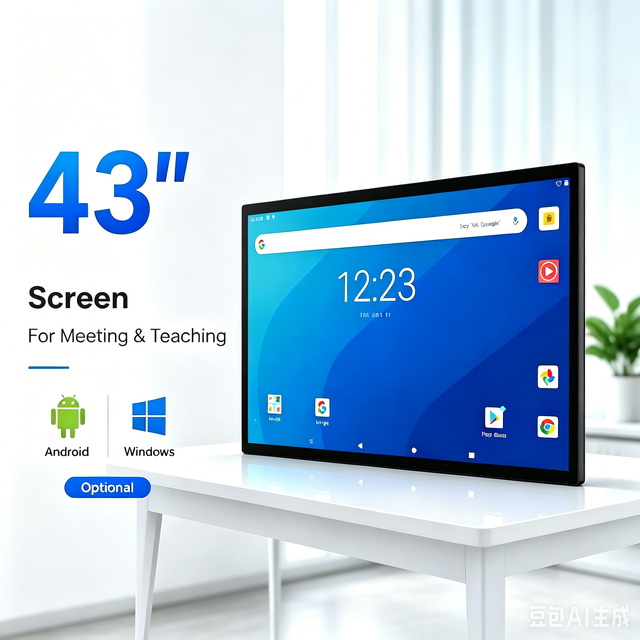TouchWo Interactive Touch Screen 49 Inch Windows OPS All in One Display Panel 4K FHD Conference Education OEM Manufacturer