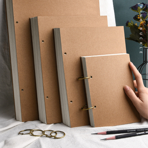 Sổ Tay Họa Sĩ Bìa Vải Bố <span class=keywords><strong>A4</strong></span> 32K 16K 8K Tùy Chỉnh Sổ Tay Xoắn Ốc Sổ Phác Thảo - Product Image 2