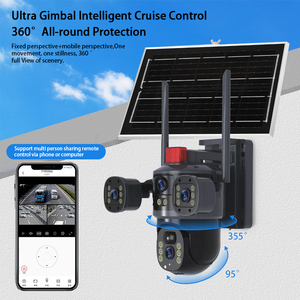 New Version CCTV <strong>Camera</strong> <strong>4G</strong> <strong>WIFI</strong> Night Vision Wireless Outdoor Security <strong>Camera</strong> Solar Powered Surveillance Solar <strong>Camera</strong> - Product Image 3