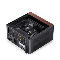 Boîtier de jeu compact Jonsbo NV10 Small ITX Mini Desktop, design vertical élégant avec ports USB frontaux pour PC de jeu professionnel