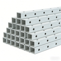 Profils pultrudés en PRV pour clôtures agricoles, isolation électrique, applications robustes, fabrication d'infrastructure