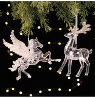 Ornements de Noël suspendus modernes de haute qualité et populaires pour la décoration de la maison, utilisation festive, durables et réutilisables