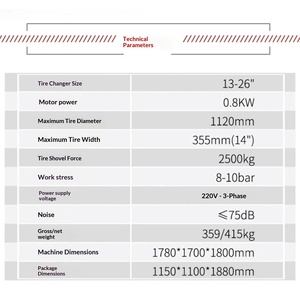 Démonte-pneus manuel <span class=keywords><strong>sans</strong></span> grande plaque, positionnement par trou central, <span class=keywords><strong>sans</strong></span> dommages, <span class=keywords><strong>sans</strong></span> alimentation électrique, fabriqué en Chine U-625 - Product Image 3