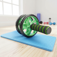 Équipement de fitness pour hommes en PVC – Roue abdominale pour entraînement à domicile et entraînement complet des abdominaux