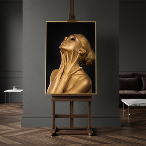 Ritratto Moderno ad Acquerello <span class=keywords><strong>di</strong></span> <span class=keywords><strong>Donne</strong></span> Nere, Arte Murale che Tocca il Viola, Stampe <span class=keywords><strong>di</strong></span> Mezzo Volto per Decorazione Casa e Camera da Letto - Product Image 5