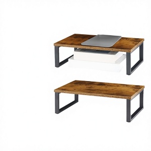 Density Board Square Multi-functional Stackable High Load Capacity <b>Desktop</b> Riser <b>Stand</b> Organizer Rack Customizable Size for Home - Product Image 2