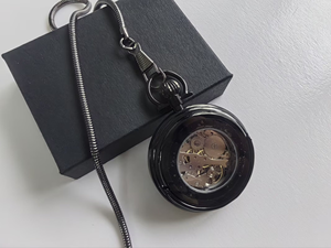 2026 New Design <b>Pocket</b> <b>Watch</b> For <b>Men</b> Vintage <b>Pocket</b> <b>Watches</b> 50MM Mechinal Chronograph <b>watch</b> <b>With</b> <b>Chain</b> Custom <b>Watch</b> Gift - Product Image 5