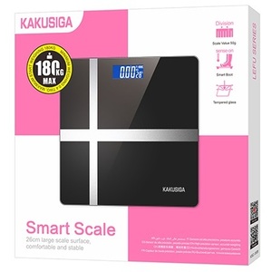 Báscula Digital para Baño KAKUSIGA, 150 kg, Pantalla LCD, Medición de Peso Corporal, Báscula Inteligente para la Salud - Product Image 3