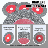 Disque de meulage diamanté de 50 mm, épaisseur de 9,6 mm, alésage de 10 mm, meule abrasive pour le polissage des surfaces en pierre, béton, granit, marbre