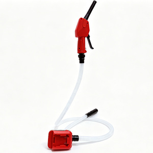 Pompe de transfert de carburant sans fil avec arrêt automatique et buse manuelle 4,6 GPM, compatible avec les batteries DeWalt 20V ou Milwaukee 18V pour essence et diesel - Product Image 4