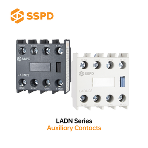 Modul kontaktor AC ringkas seri SSPD LADN1 2NO2NC/3NO1NC/1NO3NC 10A 50/60Hz Din rel Modular dirancang dengan kontak tambahan - Product Image 1