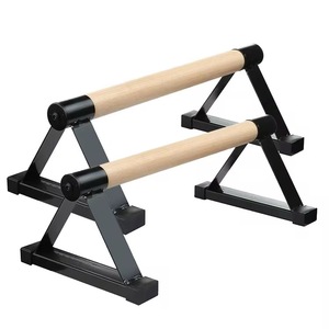 Portable Foldable Wooden <strong>Parallel</strong> Bars Gym Fitness Equipment for Home <strong>Use</strong> Muscle Training Push-Up Handstand Rod Novelty Gift - Product Image 5