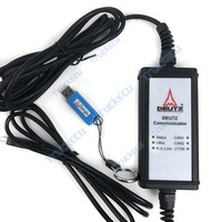 Para DEUTZ conector tractores Fahr cable serdia2010 serdia4.0 clave dongle software decom controlador herramienta de programación de diagnóstico