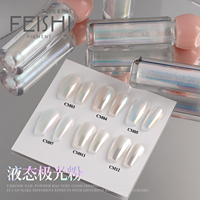Vernis à ongles à effet miroir métallique Magic Chrome Liquid Nails Mirror Metallic Liquid Chrome Nail Polish
